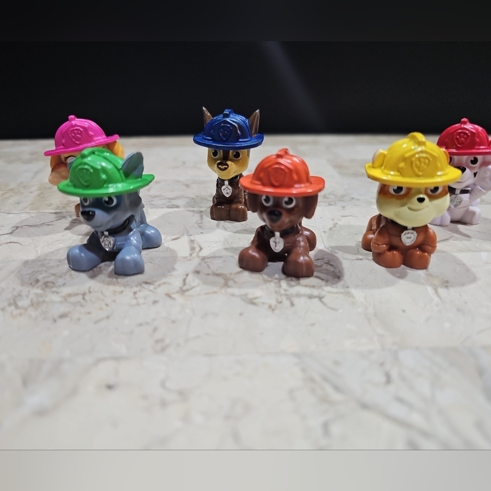 Paw Patrol Mini Figures Set‎ - Multicolor